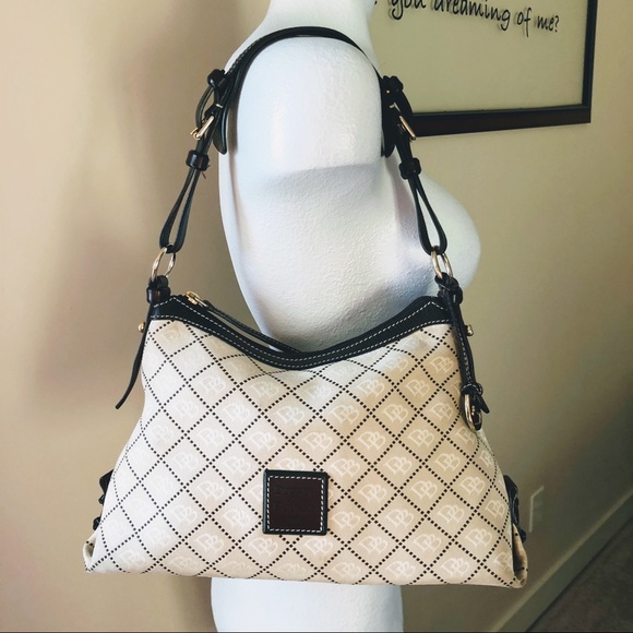 Dooney & Bourke Handbags - Classic Signature Dooney & Bourke Hobo Bag